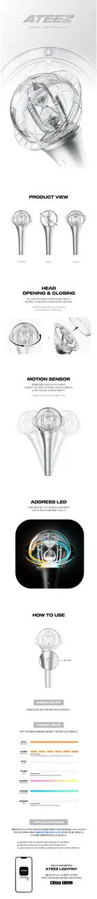 PRE-ORDER) ATEEZ - Official Light Stick VER.3 – The KPOP Empire