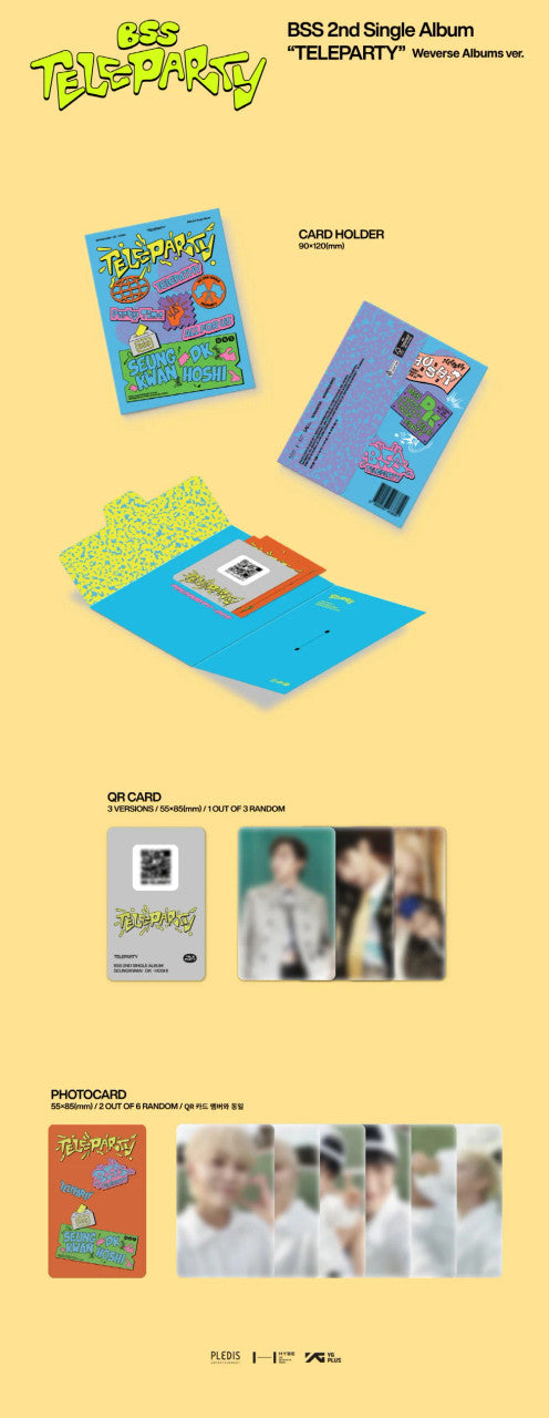 BSS (SEVENTEEN) - [TELEPARTY] 2nd Single Album WEVERSE ALBUMS Version