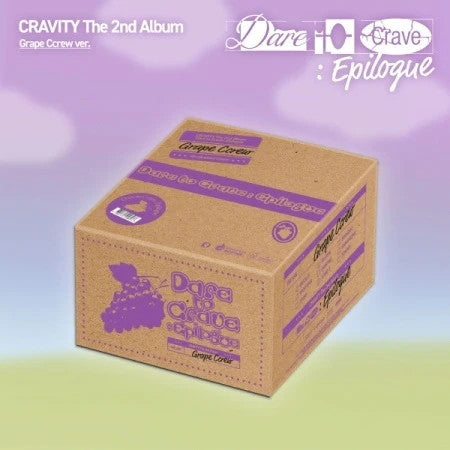 CRAVITY - [DARE TO CRAVE] 2nd Album GRAPE CREW (Limited) Version