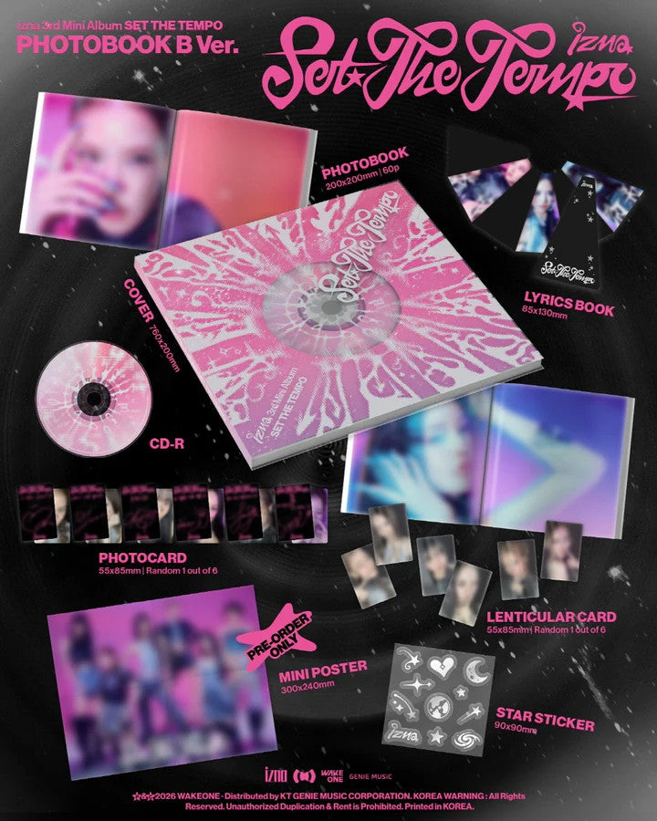 izna - [SET THE TEMPO] 3rd Mini Album