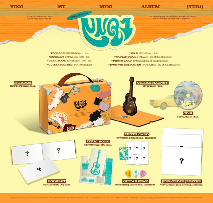 YUQI (I-DLE) - [YUQ1] 1st Mini Album (SPECIAL Ver.)