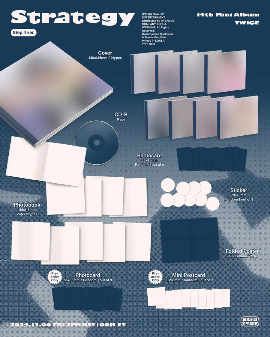 TWICE - [STRATEGY] 14th Mini Album STEP4