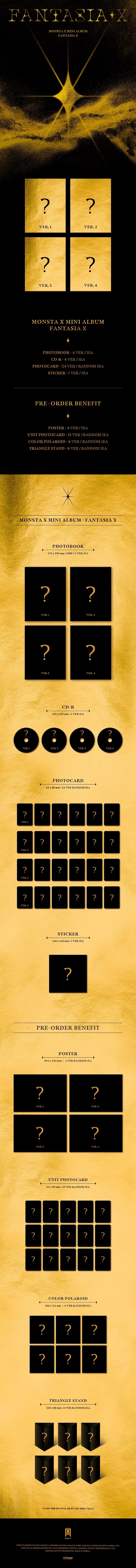 Monsta X - [Fantasia X] 8th Mini Album