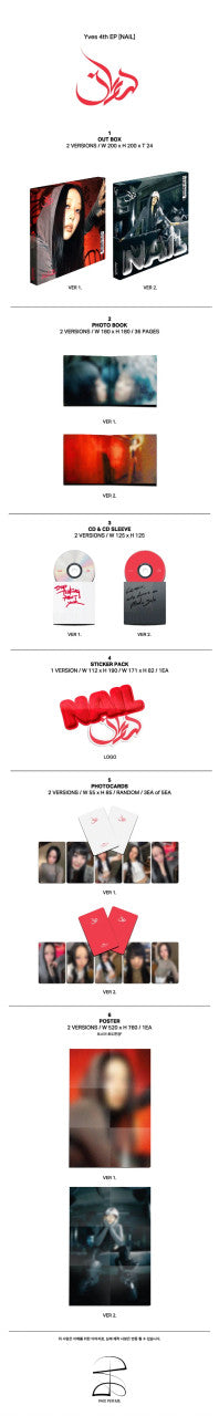 Yves - [NAIL] EP Album (DELUXE VER.)