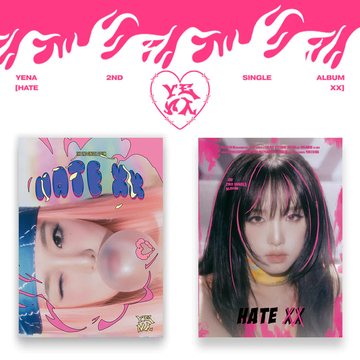 YENA - [HATE XX] 2nd Single Album