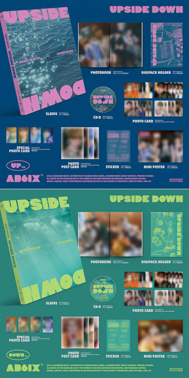 AB6IX - [UPSIDE DOWN] 10th EP Album