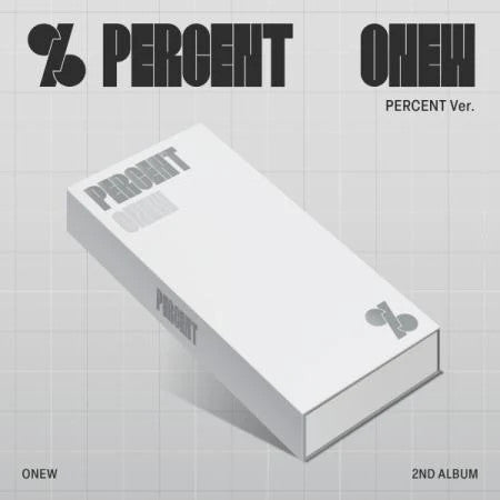 ONEW - [PERCENT] 2nd Album PERCENT Version