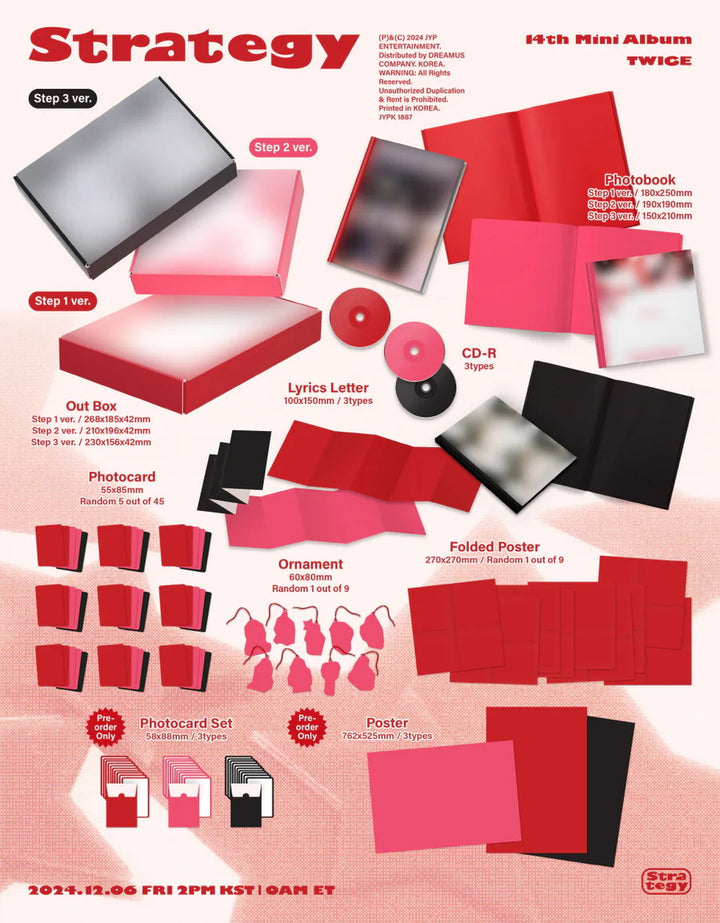 TWICE - [STRATEGY] 14th Mini Album
