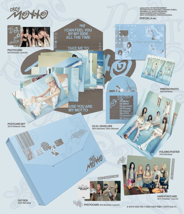 ITZY - [MOTTO] Mini Album SPECIAL Version