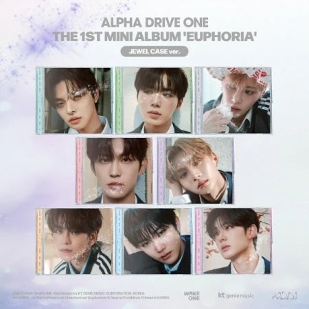 ALPHA DRIVE ONE - [EUPHORIA] 1st Mini Album JEWEL CASE Version