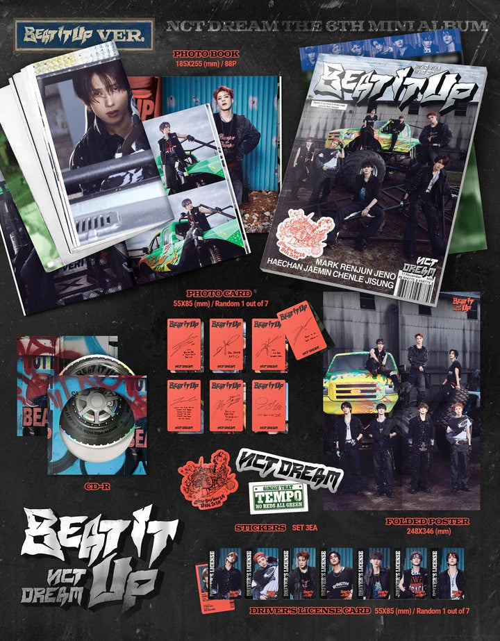NCT DREAM - [BEAT IT UP] 6th Mini Album