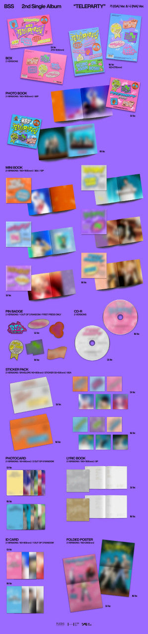 BSS (SEVENTEEN) - [TELEPARTY] 2nd Single Album