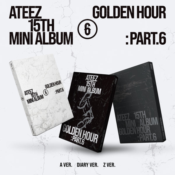 (PRE-ORDER) ATEEZ - [GOLDEN HOUR : PART.6] 15th Mini Album