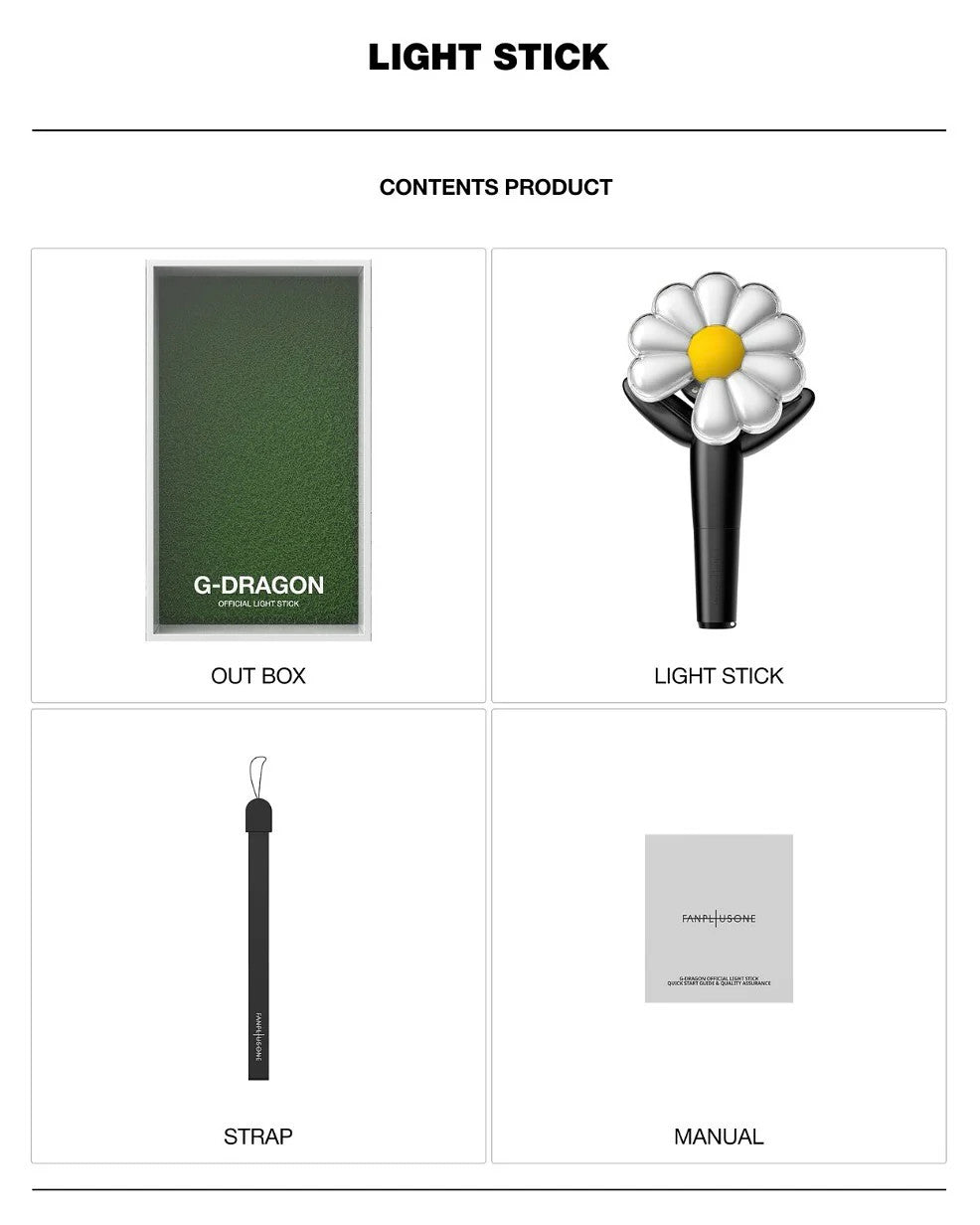 G-DRAGON - [OFFICIAL LIGHT STICK]
