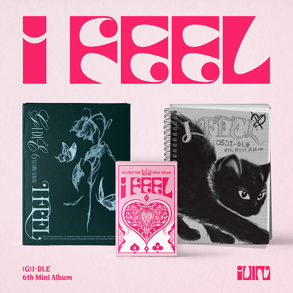 G)I-DLE - [I FEEL] 6th Mini Album (RANDOM Version) – The KPOP Empire