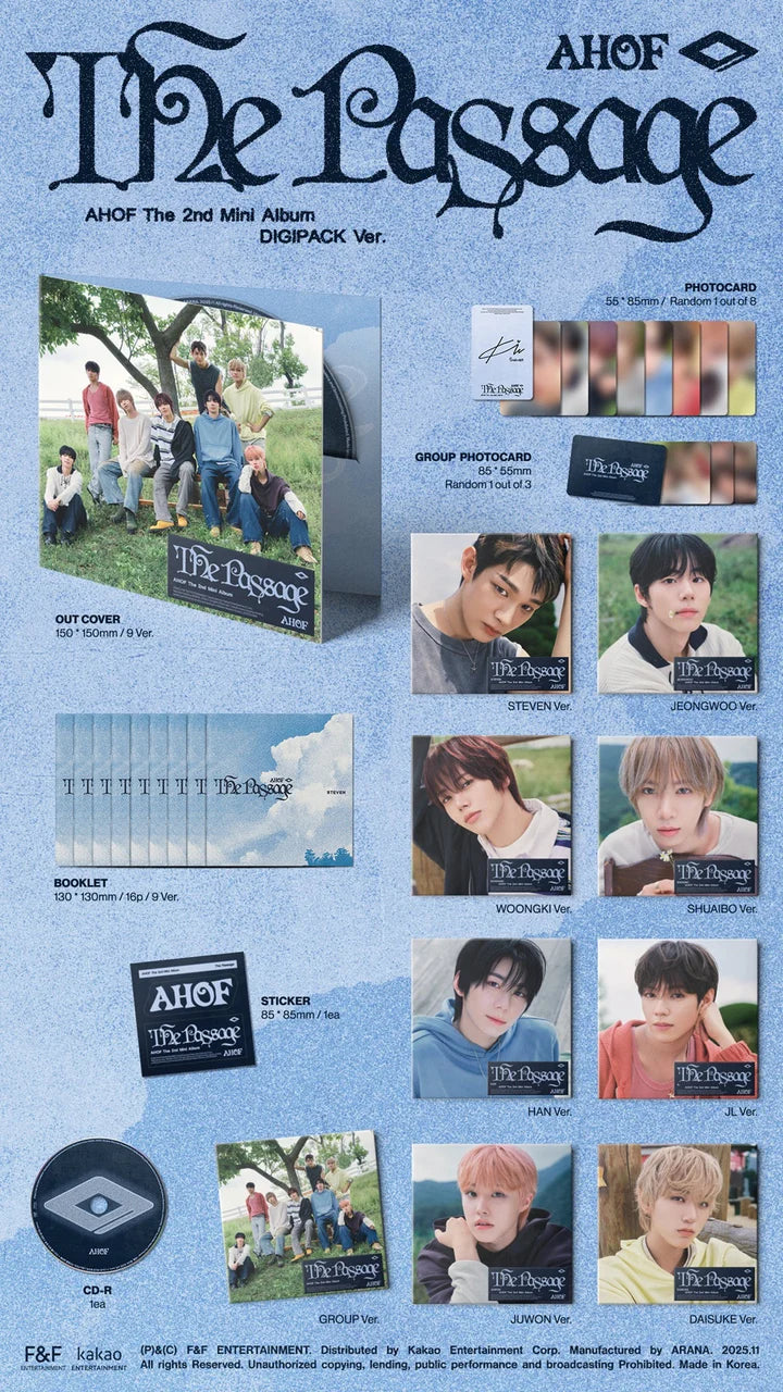 AHOF - [THE PASSAGE] 2nd Mini Album