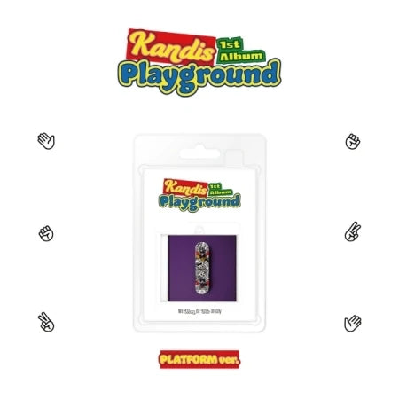 KANDIS - [PLAYGROUND] 1st Album PLATFORM