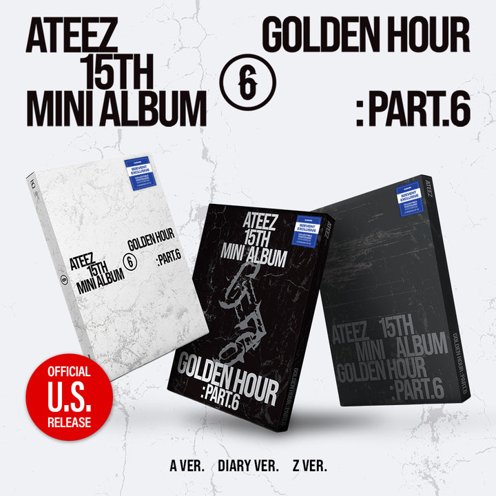 (PRE-ORDER) ATEEZ - GOLDEN HOUR : Part.6 - PHOTOBOOK VERSION *82EVENT Exclusive*