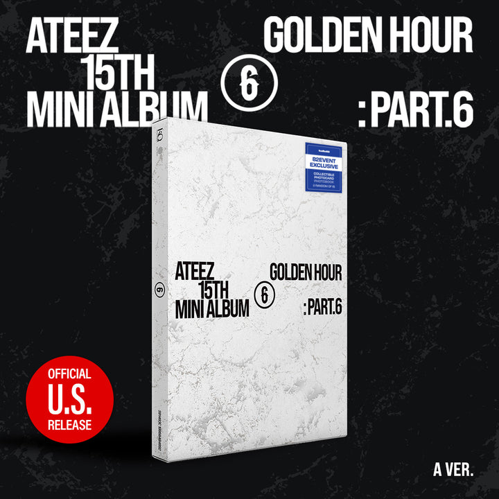 (PRE-ORDER) ATEEZ - GOLDEN HOUR : Part.6 - PHOTOBOOK VERSION *82EVENT Exclusive*