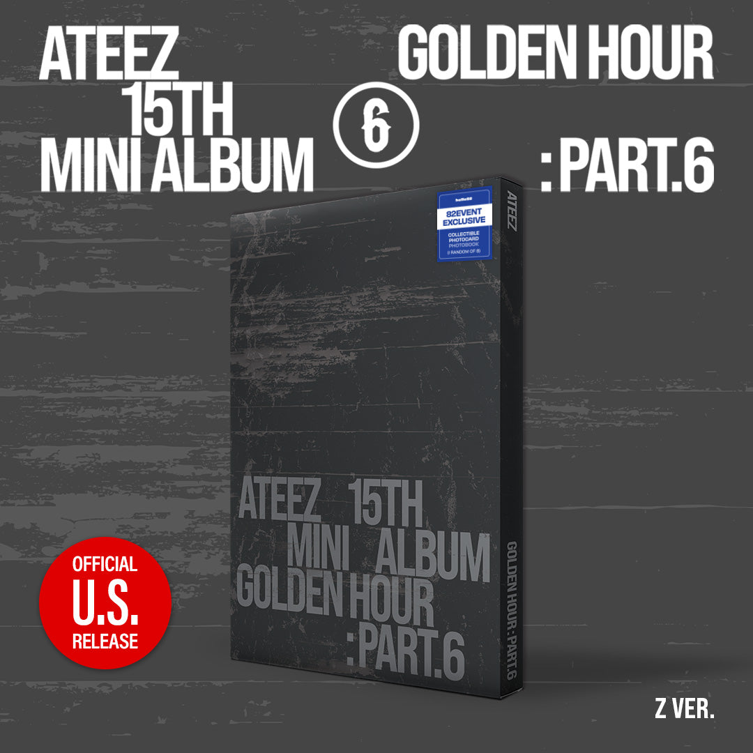 (PRE-ORDER) ATEEZ - GOLDEN HOUR : Part.6 - PHOTOBOOK VERSION *82EVENT Exclusive*