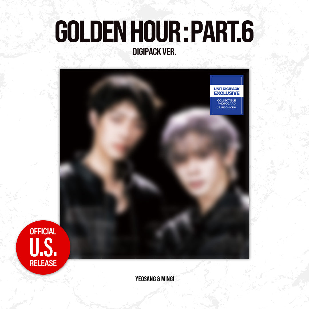 (PRE-ORDER) ATEEZ - GOLDEN HOUR : Part.6 – UNIT DIGIPACK VERSION *82EVENT Exclusive* (RANDOM)