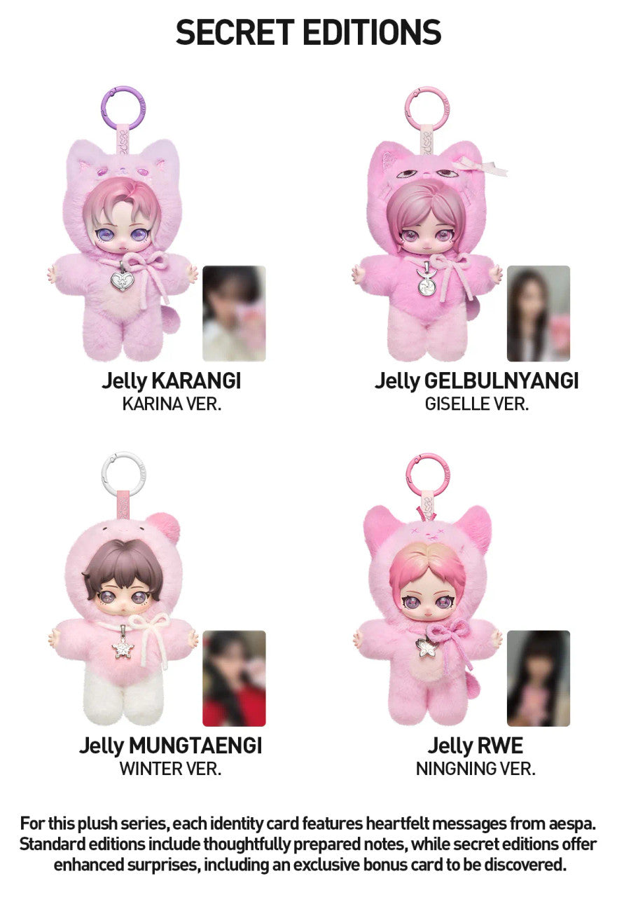 AESPA - FLUFFY CLUB SERIES VINYL PLUSH DOLL BLIND BOX – The KPOP