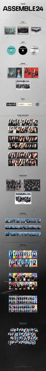 TRIPLES - [ASSEMBLE24] 1st Album RANDOM Version