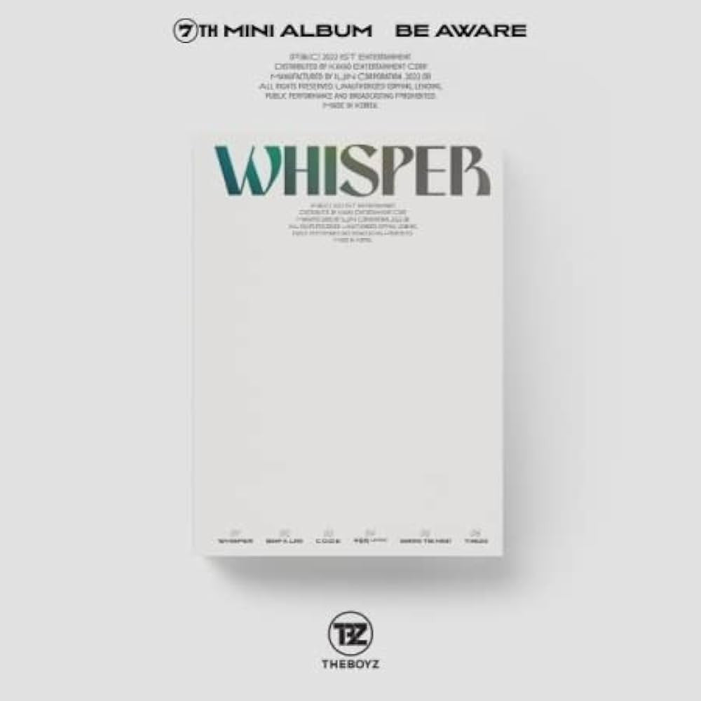 THE BOYZ - [BE AWARE] 7th Mini Album (RANDOM Version)