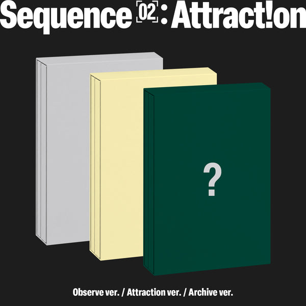 (PRE-ORDER) AND2BLE - [SEQUENCE 02: ATTRACTION] 2nd Mini Album PHOTOBOOK Version (RANDOM)