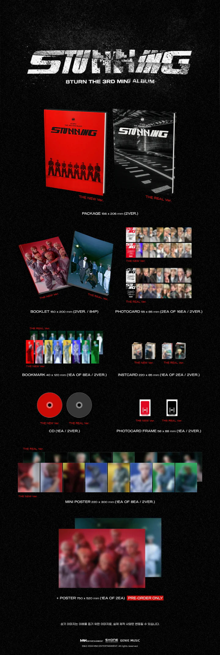 8TURN - [STUNNIN] 3rd Mini Album