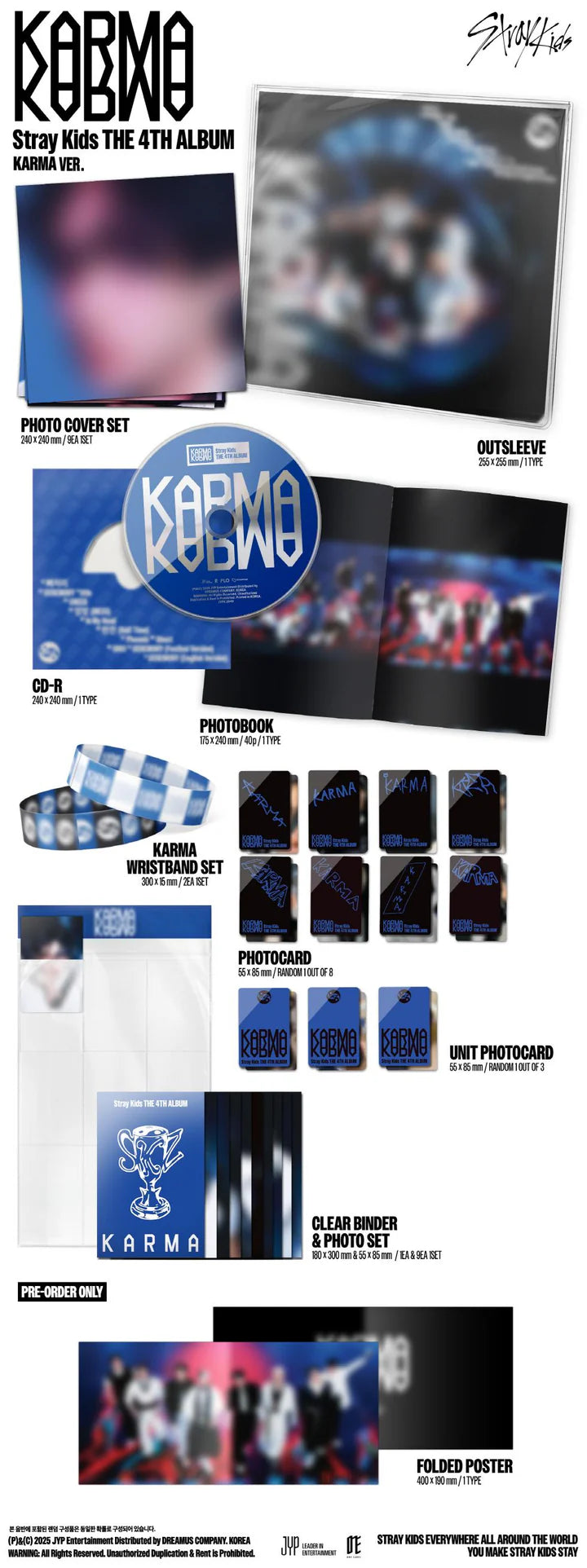 STRAY KIDS - [KARMA] 4th Album
