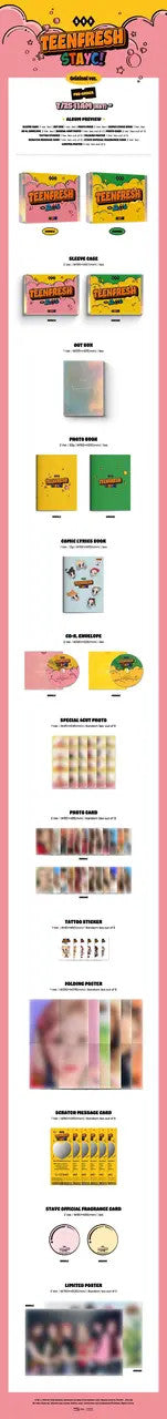 STAYC - [TEENFRESH] 3rd Mini Album RANDOM Version
