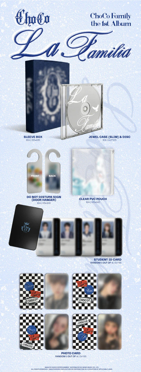 CHOCO1.CHOCO2 - [CHOCO LA FAMILIA] 1st Album