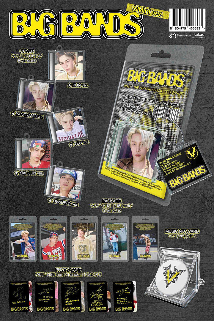 WayV - [BIG BANDS] 7th Mini Album