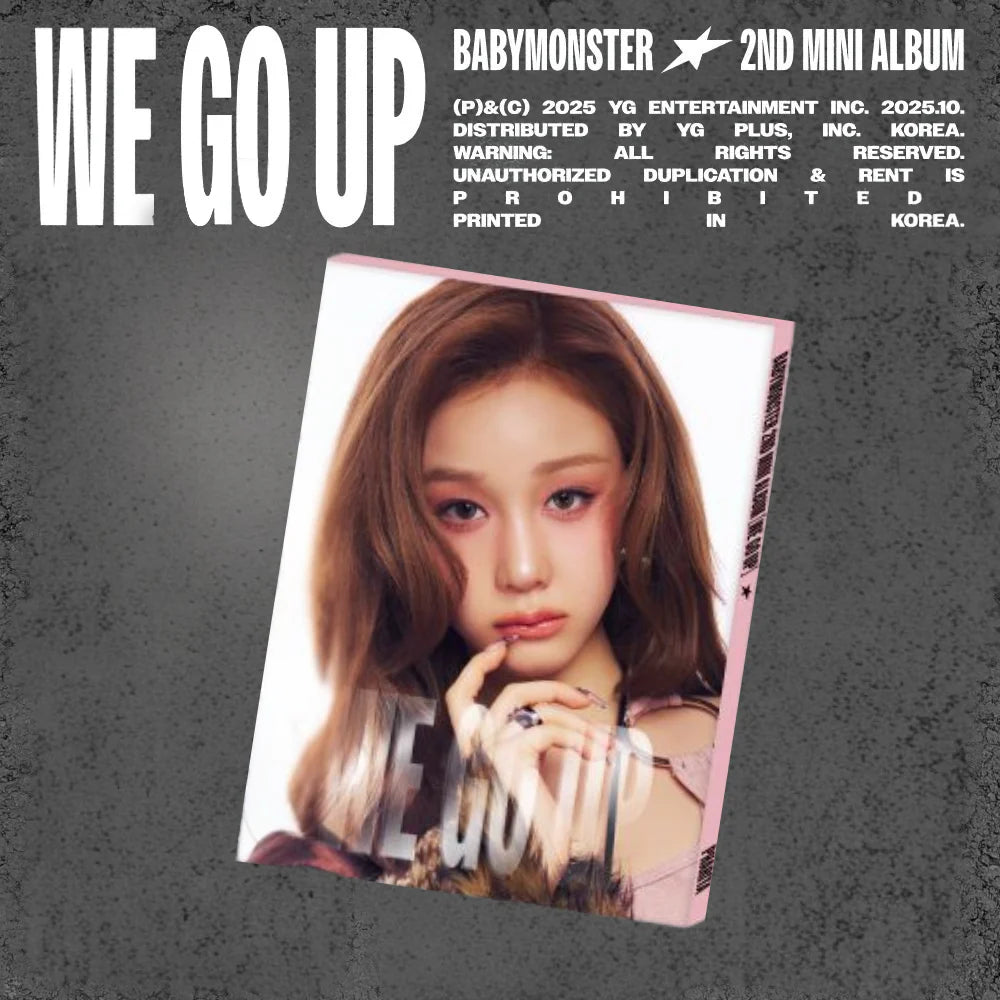 BABYMONSTER - [WE GO UP] 2ND MINI ALBUM PATTERN Version