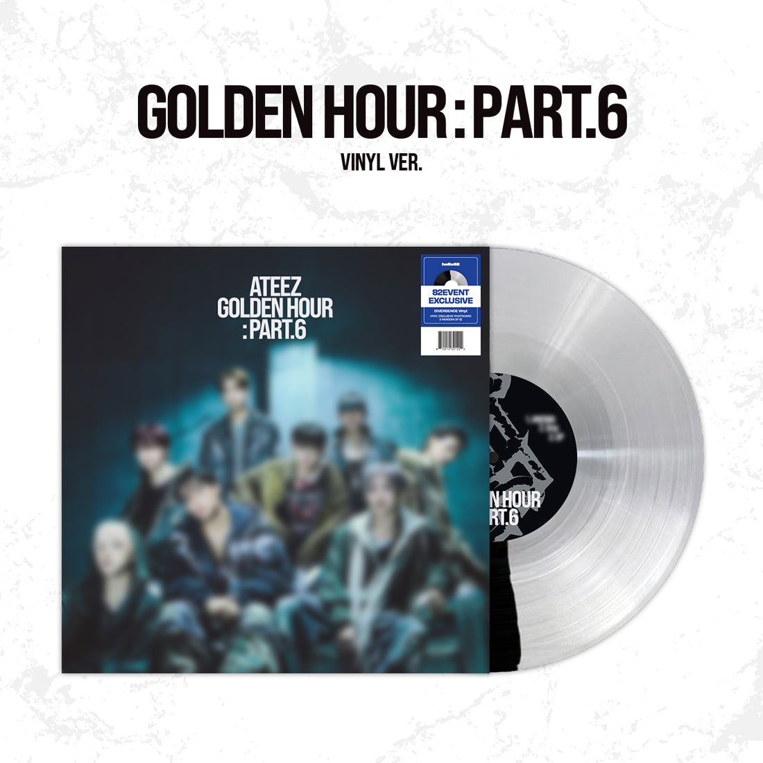 (PRE-ORDER) ATEEZ - GOLDEN HOUR : Part.6 – VINYL VERSION *82EVENT Exclusive*