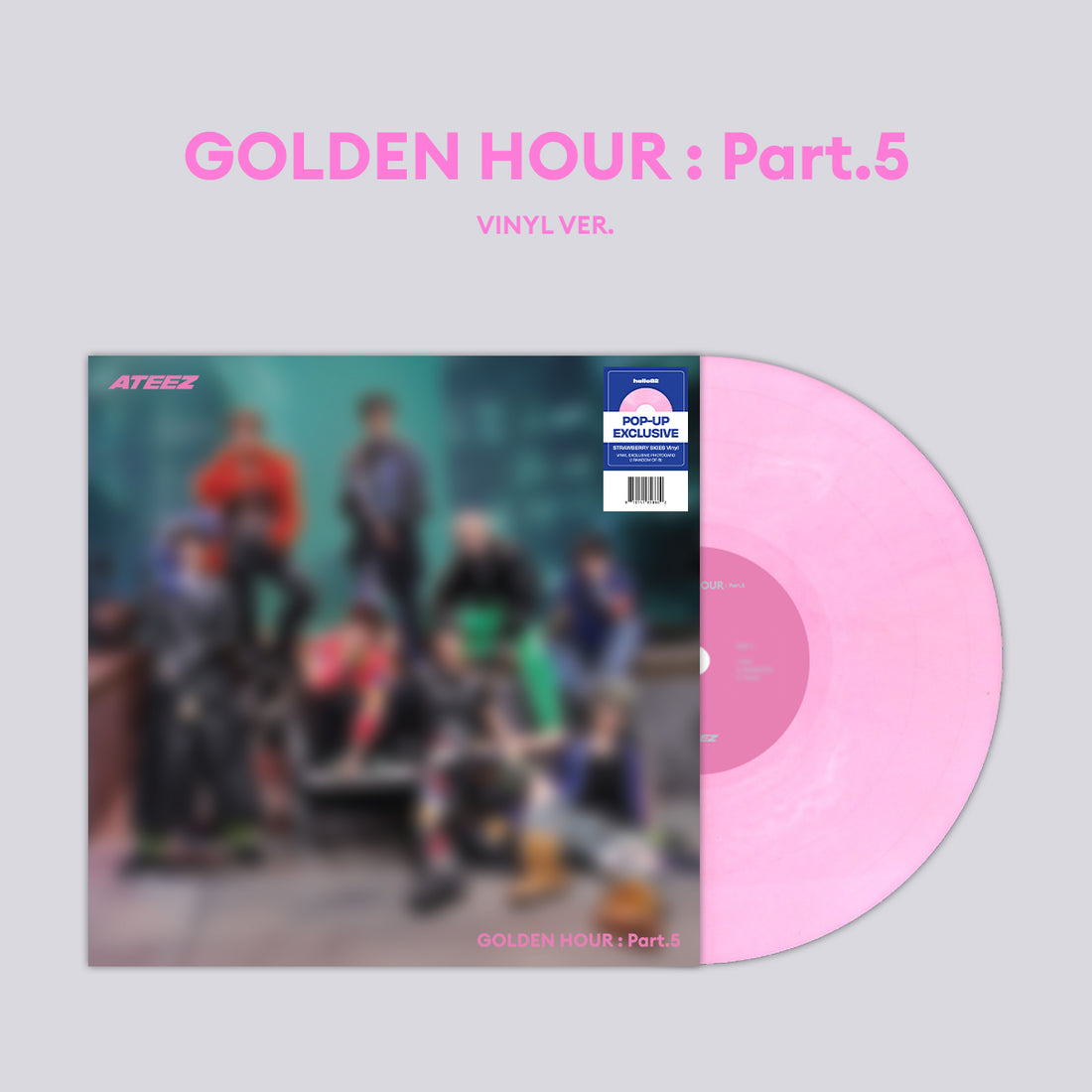 ATEEZ - [GOLDEN HOUR: PT. 5] (VINYL VER.) *POP-UP Exclusive*