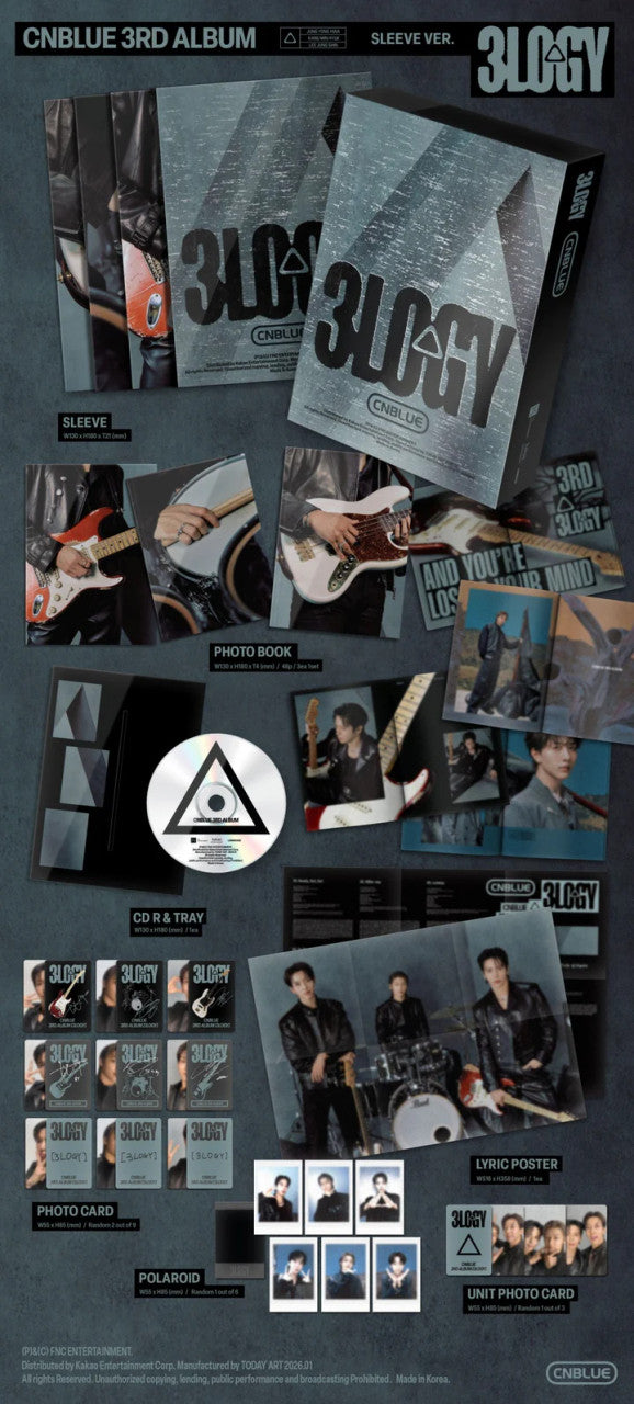 CNBLUE - [3LOGY] 3rd Album]