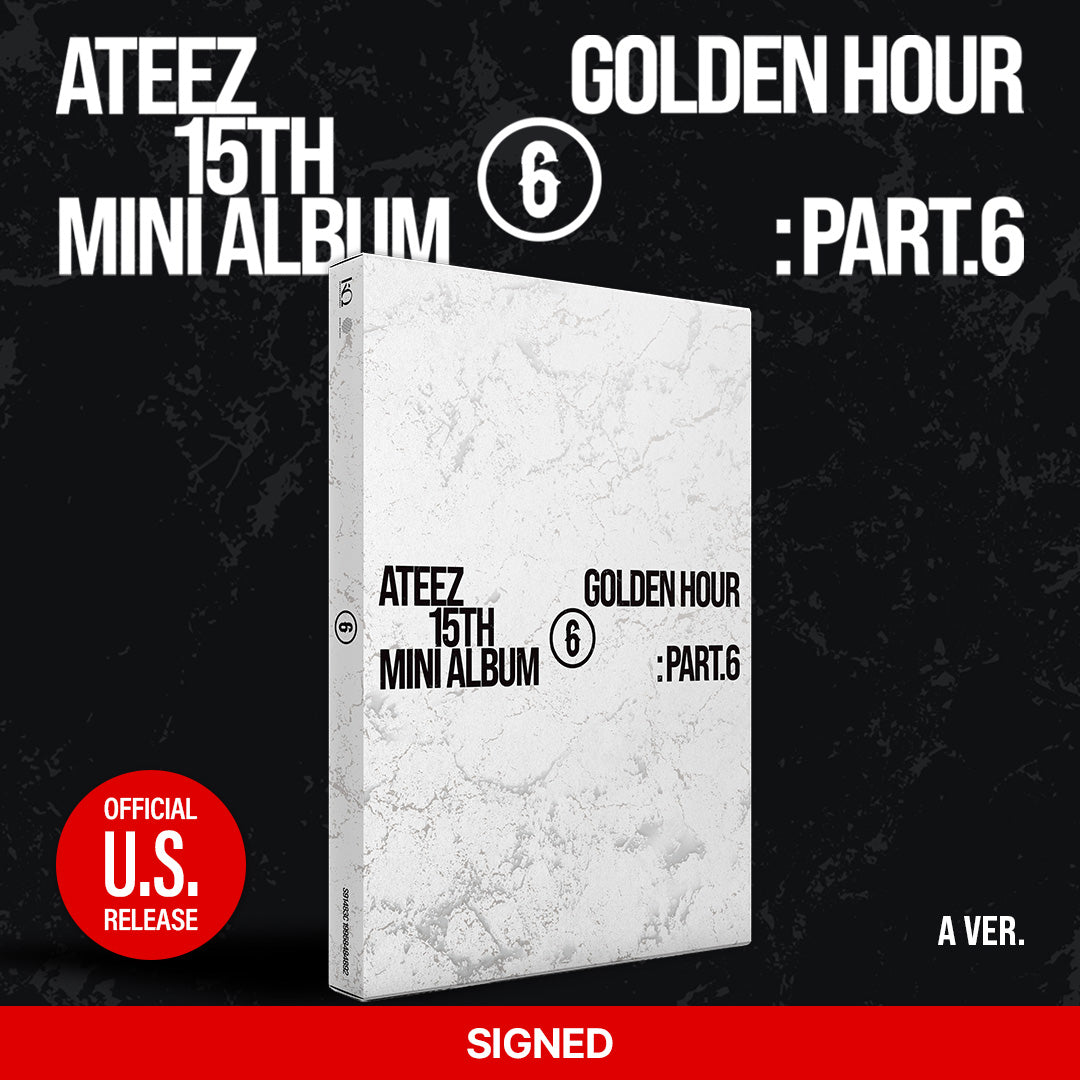 (PRE-ORDER) ATEEZ - GOLDEN HOUR : Part.6 - PHOTOBOOK VERSION *SIGNED*