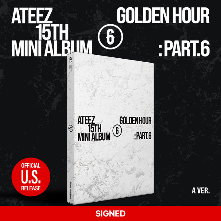 (PRE-ORDER) ATEEZ - GOLDEN HOUR : Part.6 - PHOTOBOOK VERSION *SIGNED*