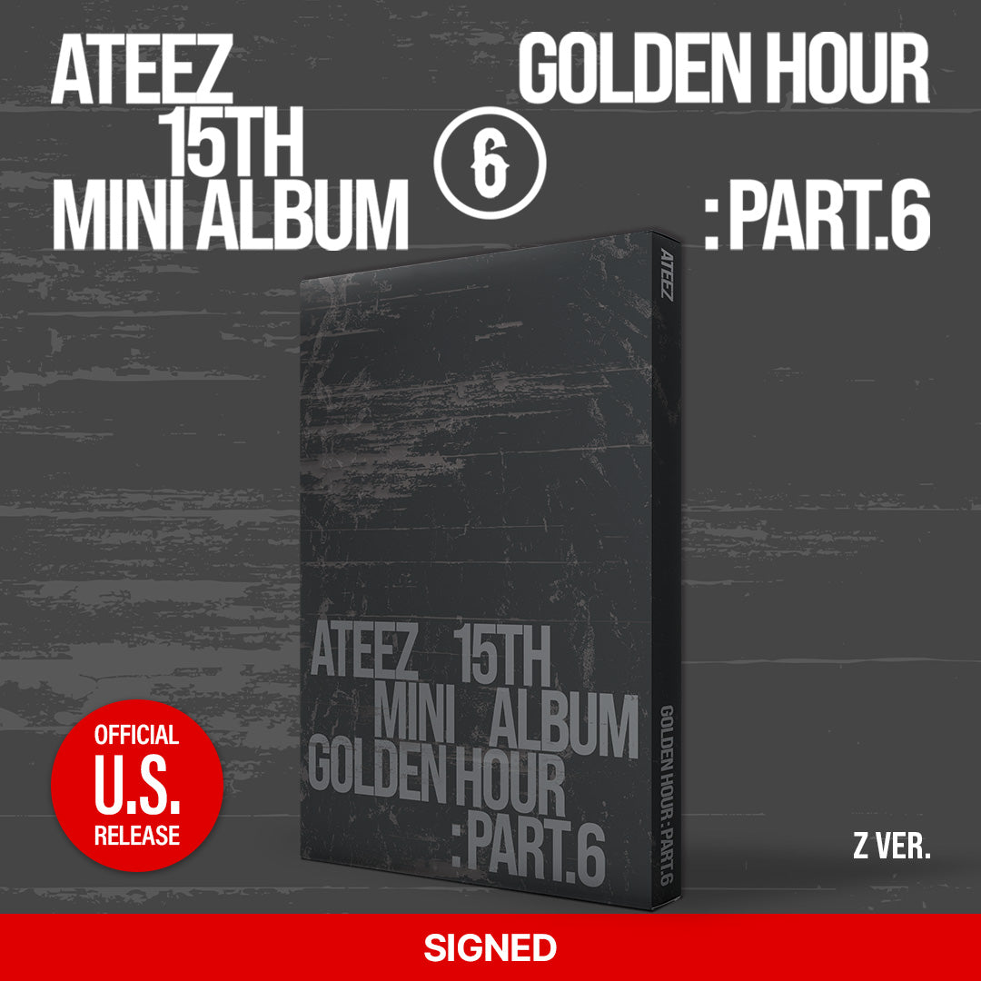(PRE-ORDER) ATEEZ - GOLDEN HOUR : Part.6 - PHOTOBOOK VERSION *SIGNED*