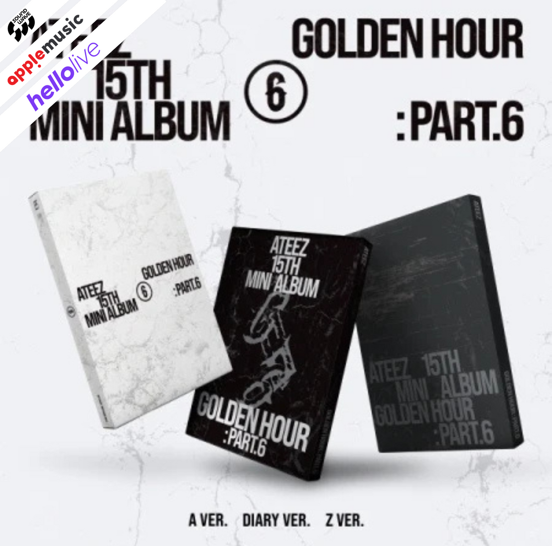 (PRE-ORDER) ATEEZ - [GOLDEN HOUR : PART.6] 15th Mini Album