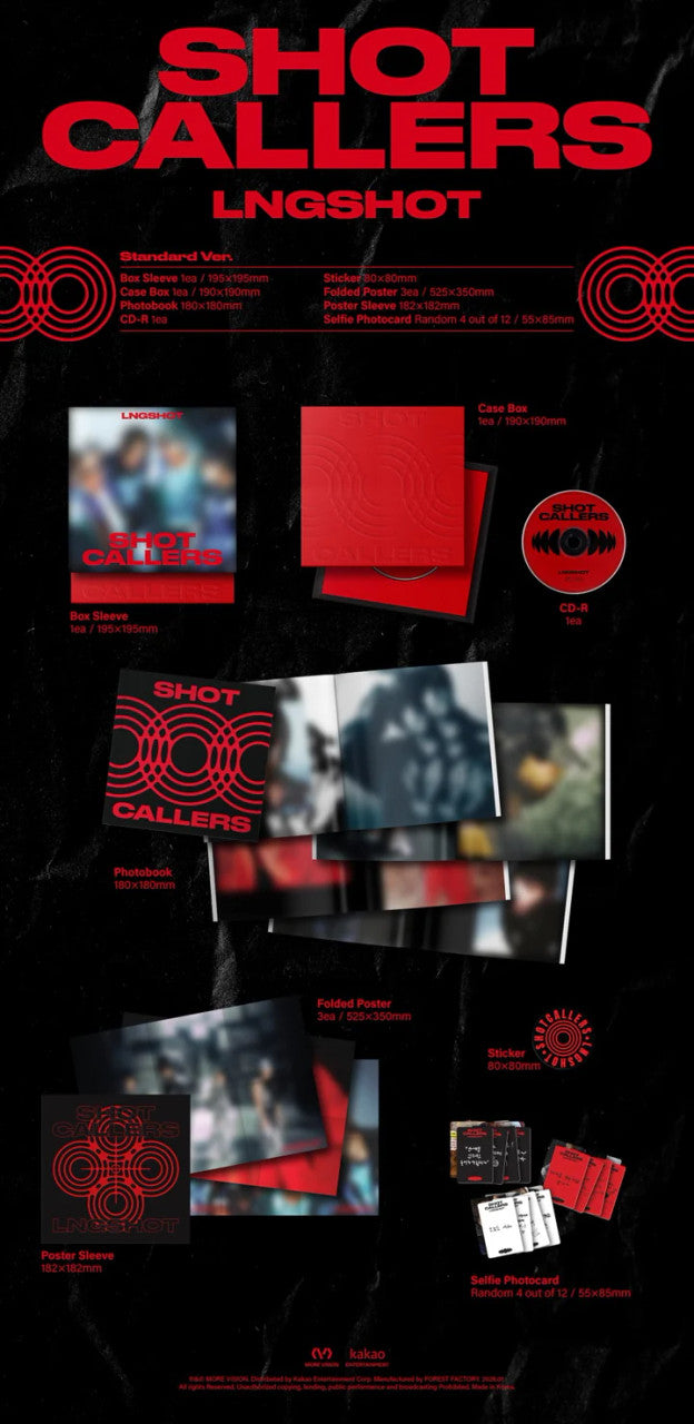 LNGSHOT - [SHOT CALLERS] EP Album