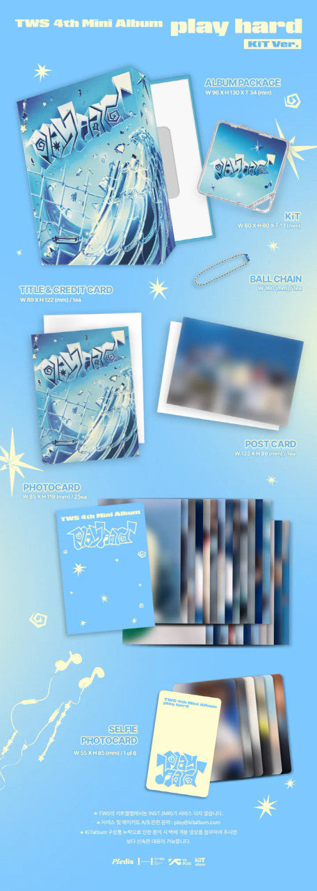 TWS - [PLAY HARD] 4th Mini Album