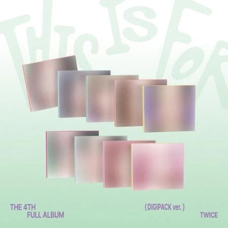 TWICE - [THIS IS FOR] 4th Album DIGIPACK