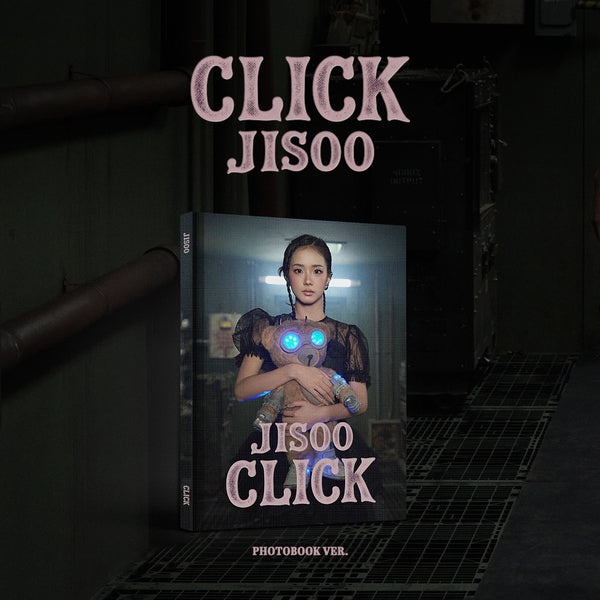 JISOO - [CLICK] Single Album PHOTOBOOK Version