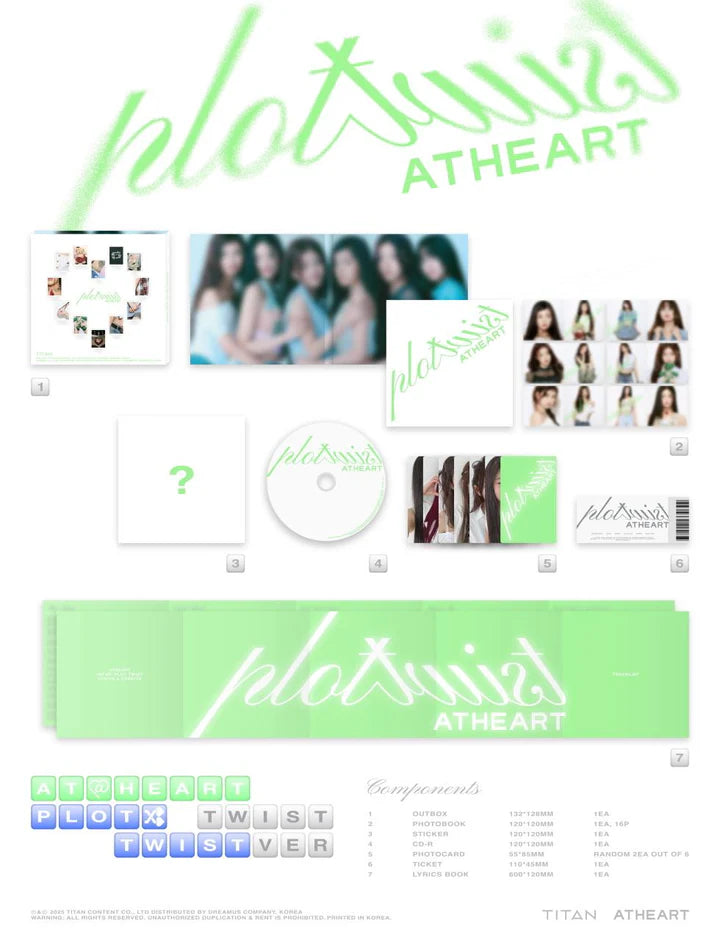 ATHEART - [PLOT TWIST] 1st EP Album