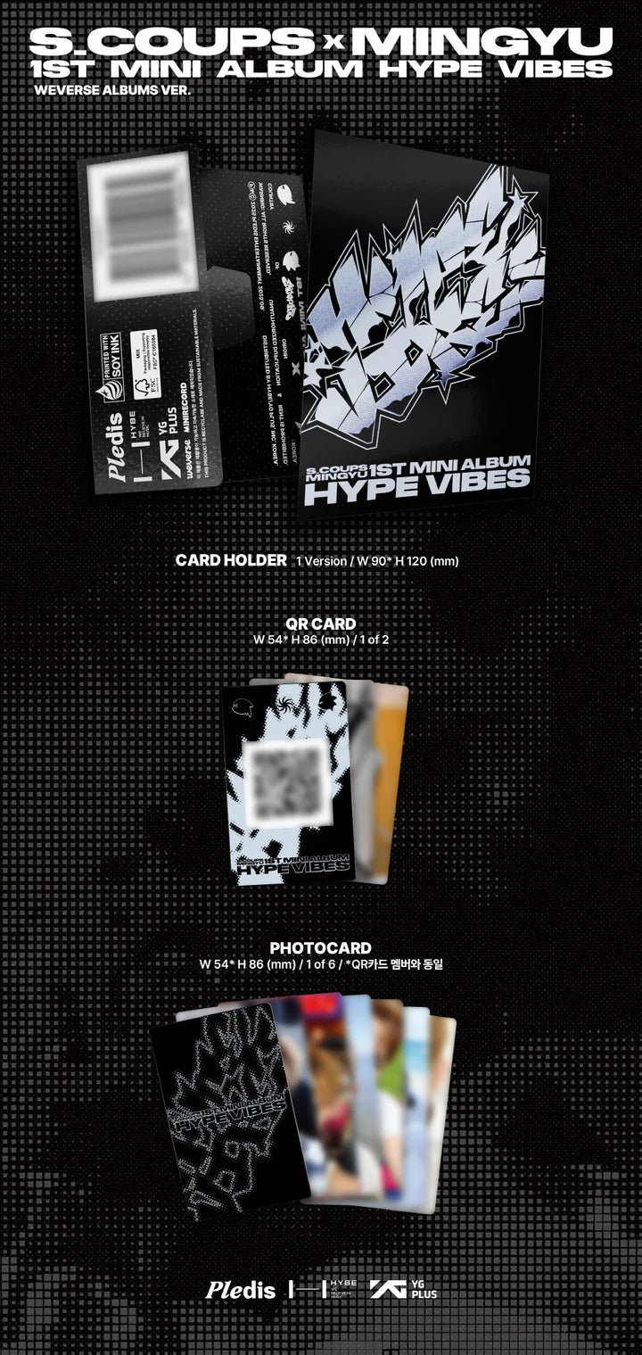 S.COUPS X MINGYU (SEVENTEEN) - [HYPE VIBES] 1st Mini Album