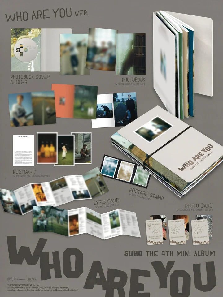 SUHO - [WHO ARE YOU] 4th Mini Album