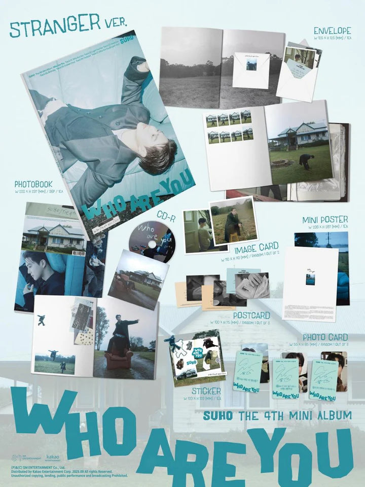 SUHO - [WHO ARE YOU] 4th Mini Album